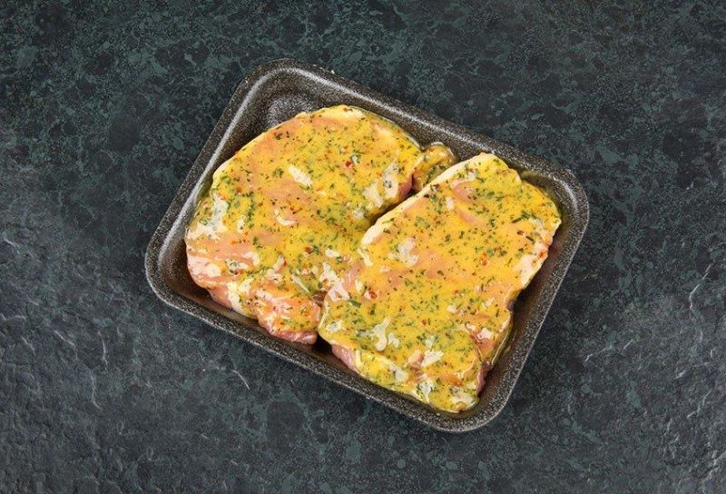 Filetlapjes knoflook
